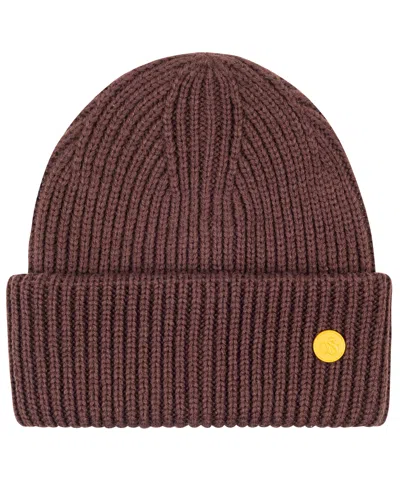 Scotch & Soda Men's Rivet Cuff Beanie In Brown