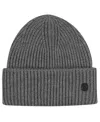 Scotch & Soda Men's Rivet Cuff Beanie In Gray
