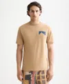 Scotch & Soda Men's Short Sleeve T-shirt In Nude