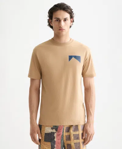 Scotch & Soda Men's Short Sleeve T-shirt In Nude