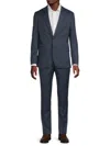 Scotch & Soda Men's Solid Modern Fit Suit In Blue
