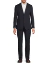 Scotch & Soda Men's Stripe Modern-fit Suit In Black
