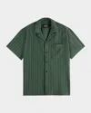 Scotch & Soda Scotch Soda Mens Shirt Shorts Graphic T Shirt In Green