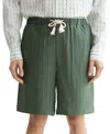 Scotch & Soda Regular Fit Tonal Striped Bermuda Shorts