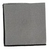 Scotch & Soda Mens Black/white Pocket Square In Black
