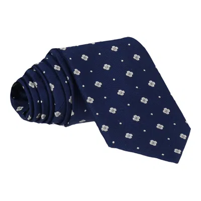 Scotch & Soda Mens Blue/grey Tie