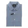 Scotch & Soda Mens Navy/white Dress Shirt In Blue