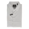 Scotch & Soda Mens White Multi Dress Shirt In Gray