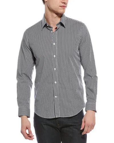 Scotch & Soda Modern Fit Shirt In Gray