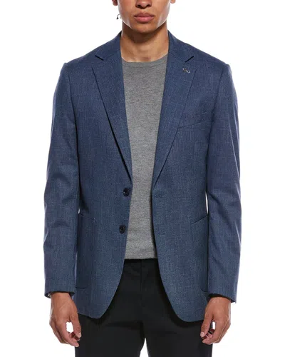 Scotch & Soda Modern Fit Sportcoat In Blue