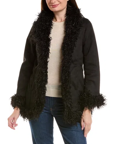 Scotch & Soda Mongolian Jacket In Black