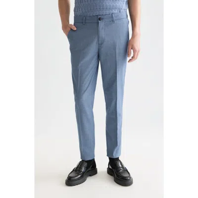 Scotch & Soda Mott Structured Superslim Fit Flat Front Chinos In Multi