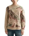 Scotch & Soda Mountain Loose Fit Sweater In Multi