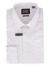 Scotch & Soda Mens White Multi Dress Shirt In Multi