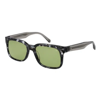 Scotch & Soda Multicolor Men Sunglass In Green