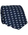 Scotch & Soda Navy Flower Dot Tie In Blue
