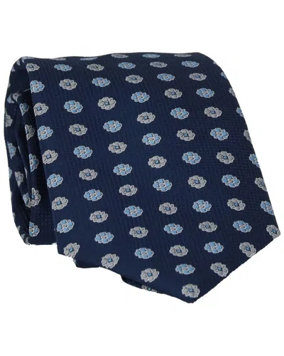 SCOTCH & SODA SCOTCH & SODA NAVY FLOWER DOT TIE
