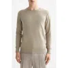 Scotch & Soda Neps Cotton & Wool Sweater In Gray