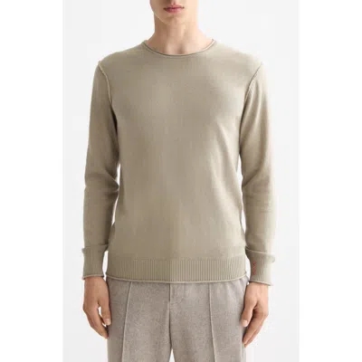 Scotch & Soda Neps Cotton & Wool Sweater In Gray