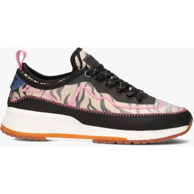 Scotch & Soda Nylon Chunky Women's Sneakers In Black