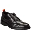 Scotch & Soda Paradig Leather Oxford In Black
