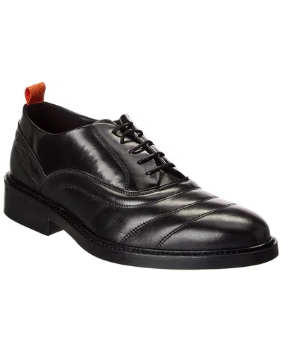 Scotch & Soda Paradig Leather Oxford In Black