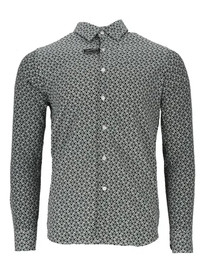 Scotch & Soda Patterned Long-sleeve Shirt