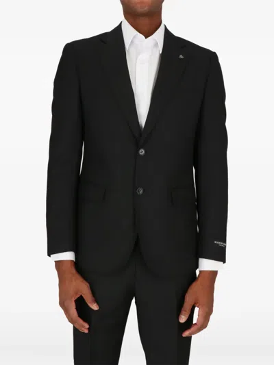 Scotch & Soda Peak-lapel Suit In Blue
