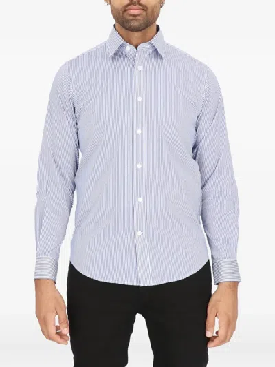 SCOTCH & SODA PINSTRIPE COTTON SHIRT