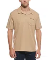 Scotch & Soda Pocket Polo Shirt In Brown