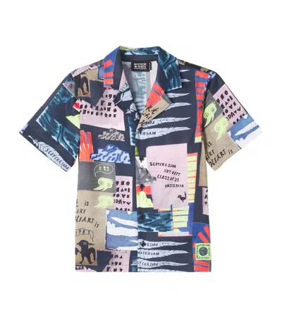 Scotch & Soda Kids' Printed Shirt In Multi