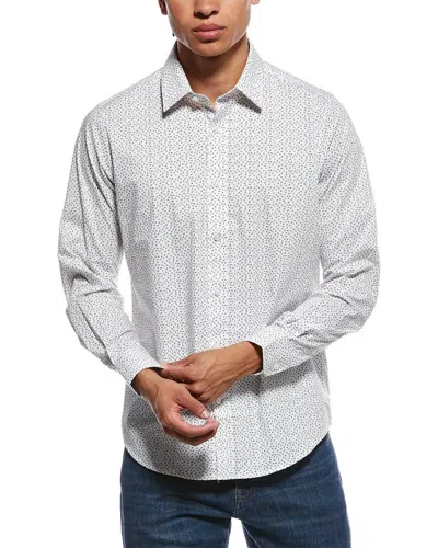 Scotch & Soda Printed Shirt In White