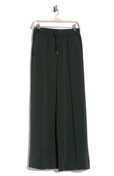 Scotch & Soda Pull-on Wide Leg Pants In Green