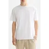 Scotch & Soda Raw Edge Cotton T-shirt In White