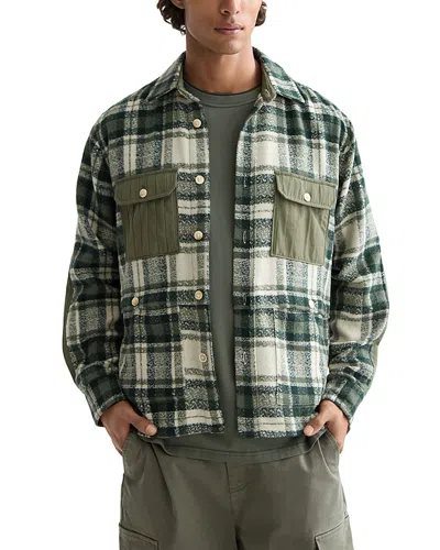 SCOTCH & SODA RELAXED FIT BUTTON FRONT SHIRT JACKET