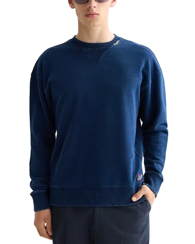 SCOTCH & SODA RELAXED FIT COTTON SWEATSHIRT