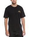 Scotch & Soda Relaxed Fit Graphic T-shirt In Black