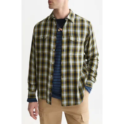 Scotch & Soda Relaxed Fit Plaid Double Face Cotton Button-up Shirt In Multi
