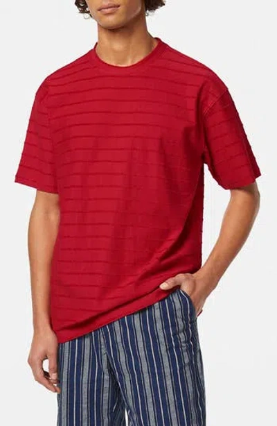 Scotch & Soda Relaxed Fit Striped Cotton T-shirt