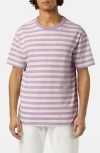 Scotch & Soda Relaxed Fit Waffle Stripe T-shirt