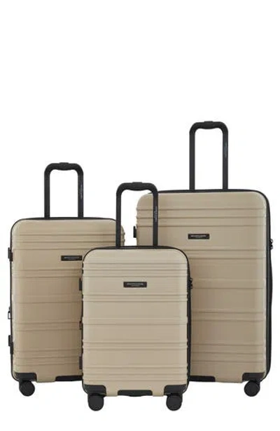 Scotch & Soda Rotterdam 3-piece Luggage Set In Brown