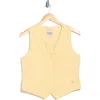 Scotch & Soda Satin Vest In Pink