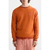 Scotch & Soda Seasonal Core Crewneck Sweatshirt In Brown