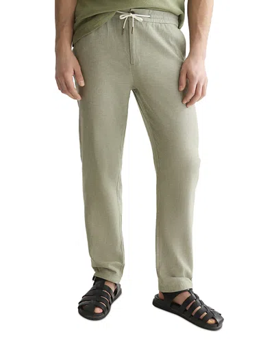 Scotch & Soda Seasonal Core Warren Drawstring Joggers In Green