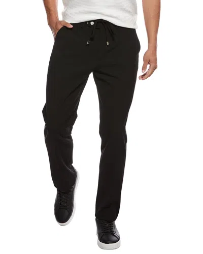 Scotch & Soda Seersucker Pant In Black