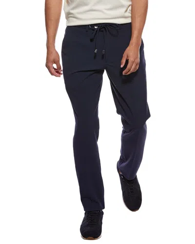 Scotch & Soda Seersucker Pant In Animal Print