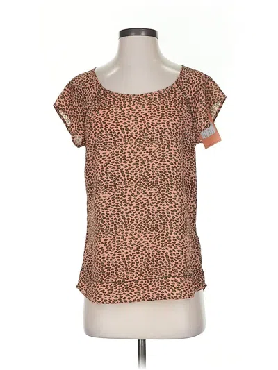 Pre-owned Scotch & Soda Short Sleeve T-shirt In Brown