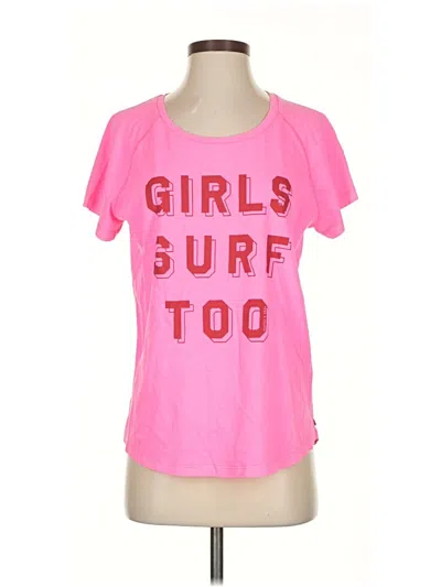 Pre-owned Scotch & Soda Short Sleeve T-shirt In Pink