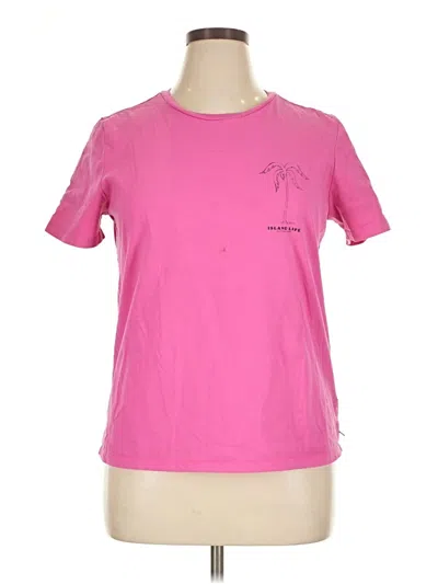 Pre-owned Scotch & Soda Short Sleeve T-shirt In Pink