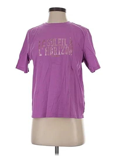 Pre-owned Scotch & Soda Short Sleeve T-shirt In Purple